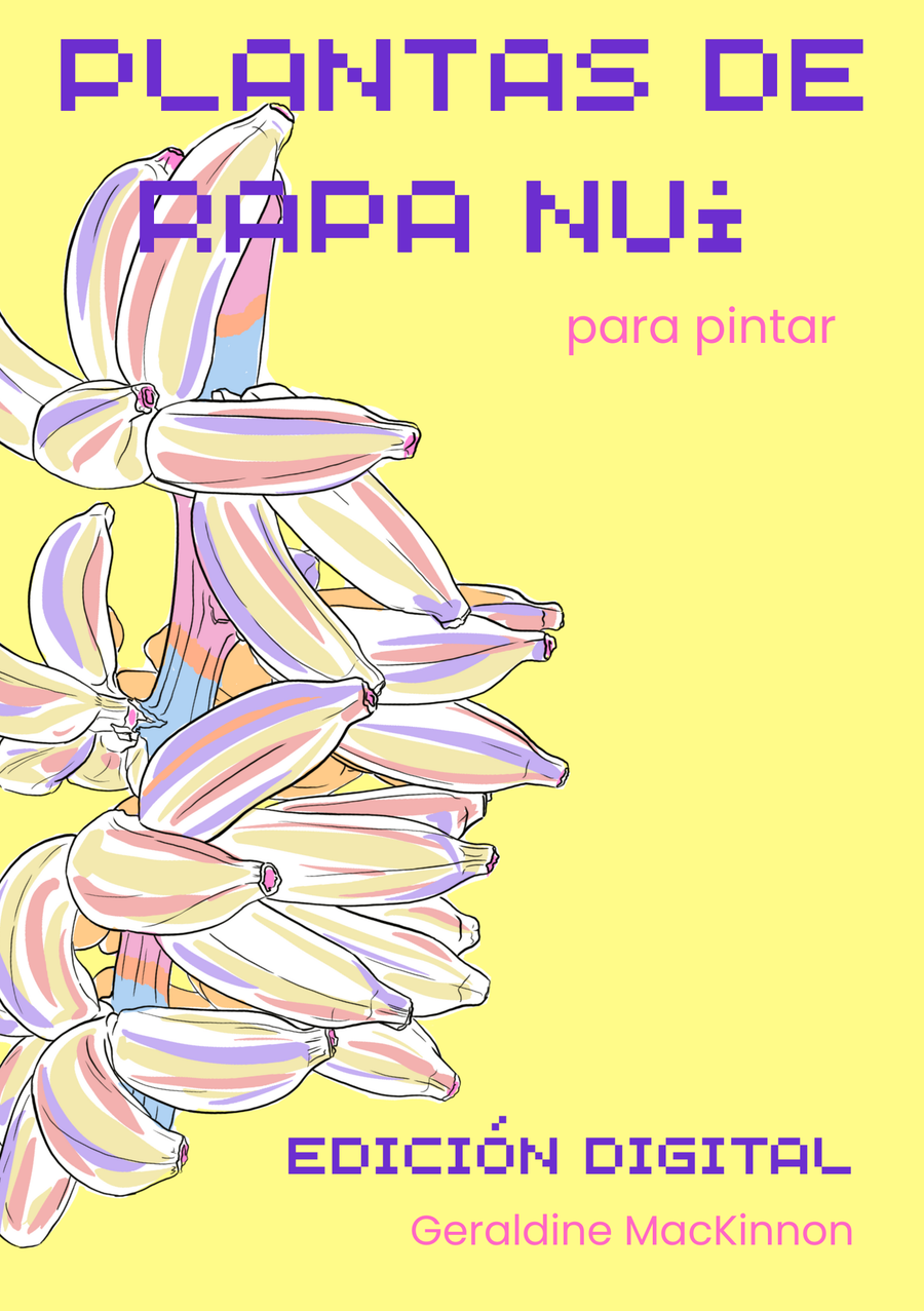 Plantas de Rapa Nui para Pintar - Edición Digital