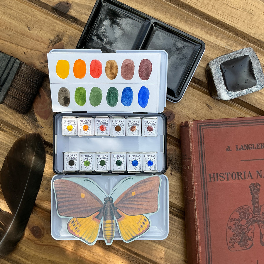 Set de 12 colores - Historia Natural
