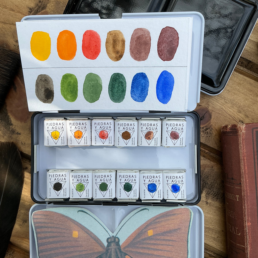 Set de 12 colores - Historia Natural
