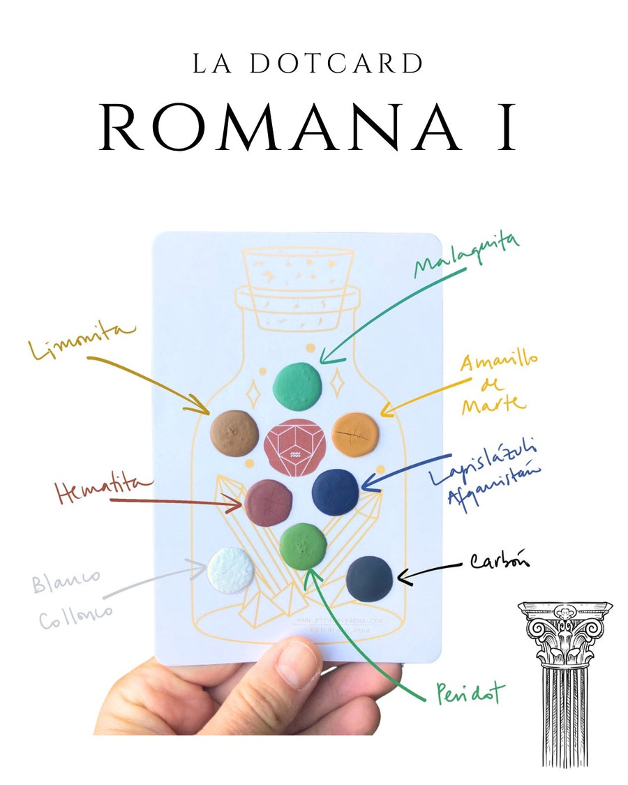 Dotcard de 8 Colores Romana I