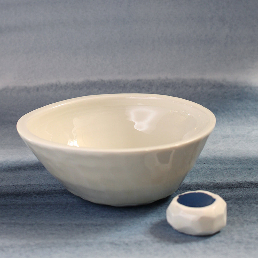 Bowl de porcelana para el Agua: Tamaño L