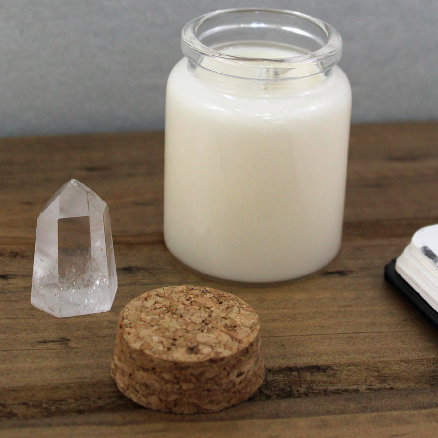 Velas de soya para acompañar sesiones de pintura